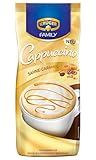 KRÜGER Family Cappuccino Sahne-Caramel, aromatisiertes Getränkepulver mit löslichem...