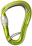 EDELRID Unisex – Erwachsene HMS Bulletproof Screw FG Carabiner, Oasis, one Size