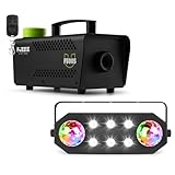 BeamZ - Schwarzlicht Party Set – 2x UV Strahler mit 54 Watt LED Schwarzlichtlampe & 500W...