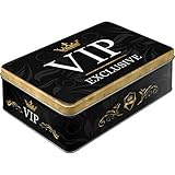 Nostalgic-Art Retro Vorratsdose Flach, 2,5 l, VIP Exclusive – Geschenk-Idee...