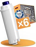 [6x] Wasserfilter für Delonghi DLSC002 | TÜV zertifiziert | für DLSC002, SER3017 &...