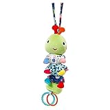 Fehn Spieluhr Baby Einschlafhilfe Raupe COLOR Friends - Kuscheltier mit...