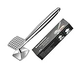 AMOZO Meat Hammer – The New Meat Tenderiser Made of Stainless Steel –...