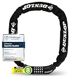 Dunlop Fahrradschloss Zahlenschloss Fahrrad Schloss - Hohe Sicherheit Level...