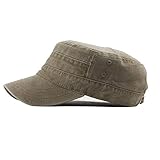 UAOOK Klassische Premium Army Cap Military Style Armee Hut Männer Low Profile Sommer 100%...