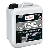 MEM Bitumen-Voranstrich, Gutes Eindringvermögen, Optimale Haftung, Gebrauchsfertig,...