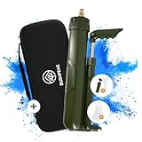 Bushpeak Wasserfilter Outdoor Pumpe Osmose mit 8000 Liter Filterkapazität inklusive...