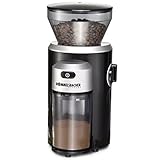 ROMMELSBACHER Kaffeemühle EKM 300 - Kegelmahlwerk aus Edelstahl, Mahlgrad in 12...