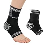MILAIUN Sprunggelenkbandage,1 Paar Knöchelbandage mit Klettverschluss für...