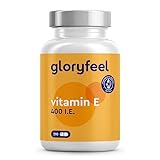 Vitamin E - 210 Kapseln - 400 IE bioaktives Vitamin E pro Kapsel - Hochdosiert...