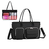 Travel Handbag - Stylish Lunch Tote | Compartment Waterproof Bag, Computer Sleeve with...