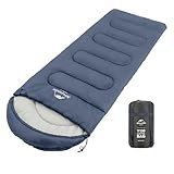 Naturehike Schlafsack mit Kapuze Deckenschlafsack für Camping, Leicht & Bequem, Ideal...