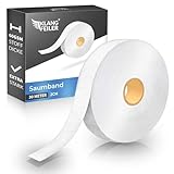 Klangfeiler® Saumband 30 Meter I Extra Stark 60GSM I 20mm Breit I Bügelband für Bügeln...