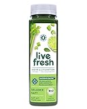 LiveFresh Selleriesaft | Kaltgepresst & Natürlich | Mit Kalium, Calcium & Vitamin K |...