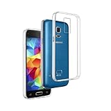 Transparent Silikonhülle TPU für Samsung Galaxy S5 Mini, Handyhülle Premium...