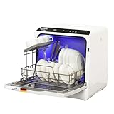 Sommertal Tischgeschirrspüler SP5 Dual – Mini Spülmaschine oder Tischspülmaschine mit...