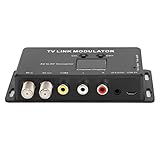 Dpofirs UHF-Modulator, TM70 UHF-TV-LINK-Modulator AV-zu-HF-Wandler IR-Extender...