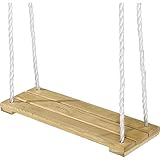 Eichhorn 100004503 - Outdoor Brettschaukel, höhenverstellbar 140-210 cm,...