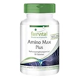 Aminosäure Komplex - Amino Max Plus - enthält 8 essentielle Aminosäuren - 90 Tabletten