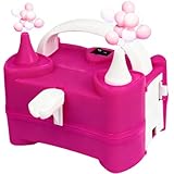 Elektrische Ballonpumpe, (220-240V 400W) Intelligenter 2 Modus Luftballonpumpe...