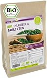 Bio Chlorella Tabletten 500g | 400mg pro Tablette | ca. 1250 Presslinge | Aus...
