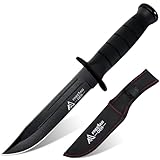 Freelander Outdoor Messer Feststehende, Survival Messer Full Tang 5CR13 Stahl,...
