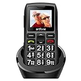 artfone C1+ Mobile Seniorenhandy ohne Vertrag | Dual SIM mit Notruftaste |...