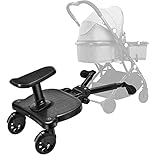 Trittbrett für Kinderwagen Universal,Buggy Board Kinderwagen Trittbrett Kiddy...