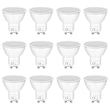 GU10 LED Kaltweißem Lampe 5W 6000K 400 Lumen Glühbirnen,Ersetzt 50W Halogen...