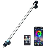 VARMHUS LED Aquarium Beleuchtung,Aquarium Licht mit APP Steuerung Fernbedienung,Aquarium...