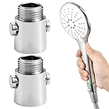 2 Stücke Absperrventil, Durchflussbegrenzer Dusche, G1/2 Durchflussbegrenzer -...