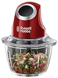 Russell Hobbs Zerkleinerer elektrisch Mini [Glasbehälter inkl. Aufbewahrungsdeckel]...