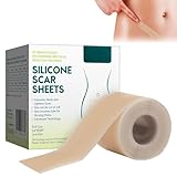FGJCJ Silikonpflaster FüR Narben, Narbenpflaster Professionell (4cmx300cm) für Narben...
