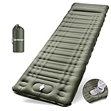 Arlierss Camping Isomatte Selbstaufblasbare mit Fußpresse Pumpe,12cm/4.7 Zoll...
