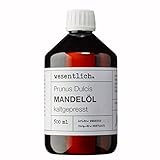 Mandelöl kaltgepresst 500ml - 100% reines Mandelöl (Prunus Dulcis) von...