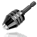 Bestgle bohrfutter 0.5-3mm schnellspannbohrfutter bohrfutter adapter das 3-backenfutter...