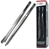 REDSALT® Premium Kochpinzetten 2er Set 30 cm | INOX 18/10 Edelstahl rostfrei...