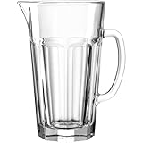 Leonardo Rock Wasser Krug, spülmaschinengeeigneter & handgefertigter Saft Krug...