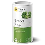 Raab Vitalfood Bio Broccoli Pulver, 100% Brokkoli-Pulver ohne Zusätze, enthält Kalium...
