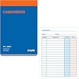 Dohe - Kellnerheft (10 Stück) - 100 einfache Blätter ohne Kopien, Gastronomie, Größe...