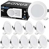 Eande 10er Set Einbaustrahler LED Flach 7W LED Spots 230v Neutralweiß 4000K...