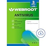 WEBROOT Antivirus Software 2025 | 3 Geräte | 1 Jahr | Mac/Windows/Chrome |...