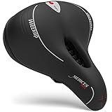 WITTKOP Fahrradsattel mit bequemem 3 Zonen Konzept und extra Gel Polsterung I...