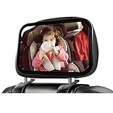 Babyautospiegel, Baby Autospiegel,Rücksitzspiegel für Babys,Spiegel Auto 360°...