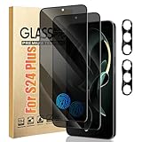 Displayschutzfolie für Galaxy S24 Plus, Displayschutzfolie und Kameralinsenschutz,...