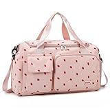 Sporttasche für Damen, Faltbare Reisetasche, Handgepäck, Fitnesstasche, Wochenendtasche...