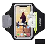 HAISSKY Sportarmband Handy Mit KopfhörerTasche,Schweißfest Running Armband...