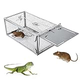 24 x7,5 x8,3 Zoll Große Humane Mausefallen, Wiederverwendbare Garten Ratte Kaninchen...