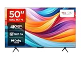TCL 50T7B 50-Zoll QLED Pro Fernseher, 4K Ultra HD, HDR Pro, Smart TV Unterstützt von...