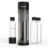 Sodapop Wassersprudler Logan, inkl. 2 Glasflaschen (850 & 600 ml) und 1...